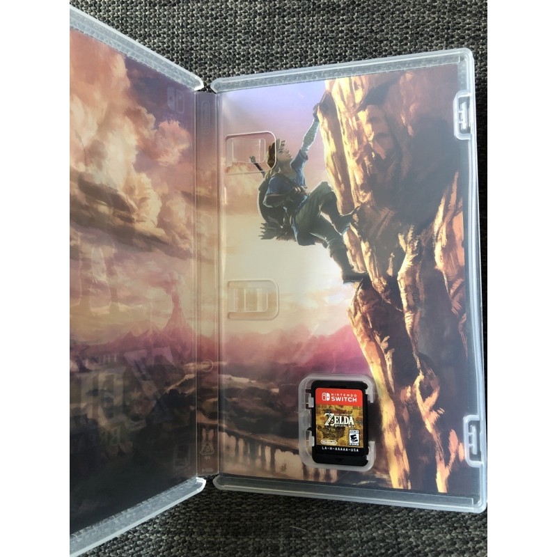Hàng đẹp Zelda Breath Of The Wild used Nintendo Switch cũ 2nd hàng còn đẹp như mới | BigBuy360 - bigbuy360.vn