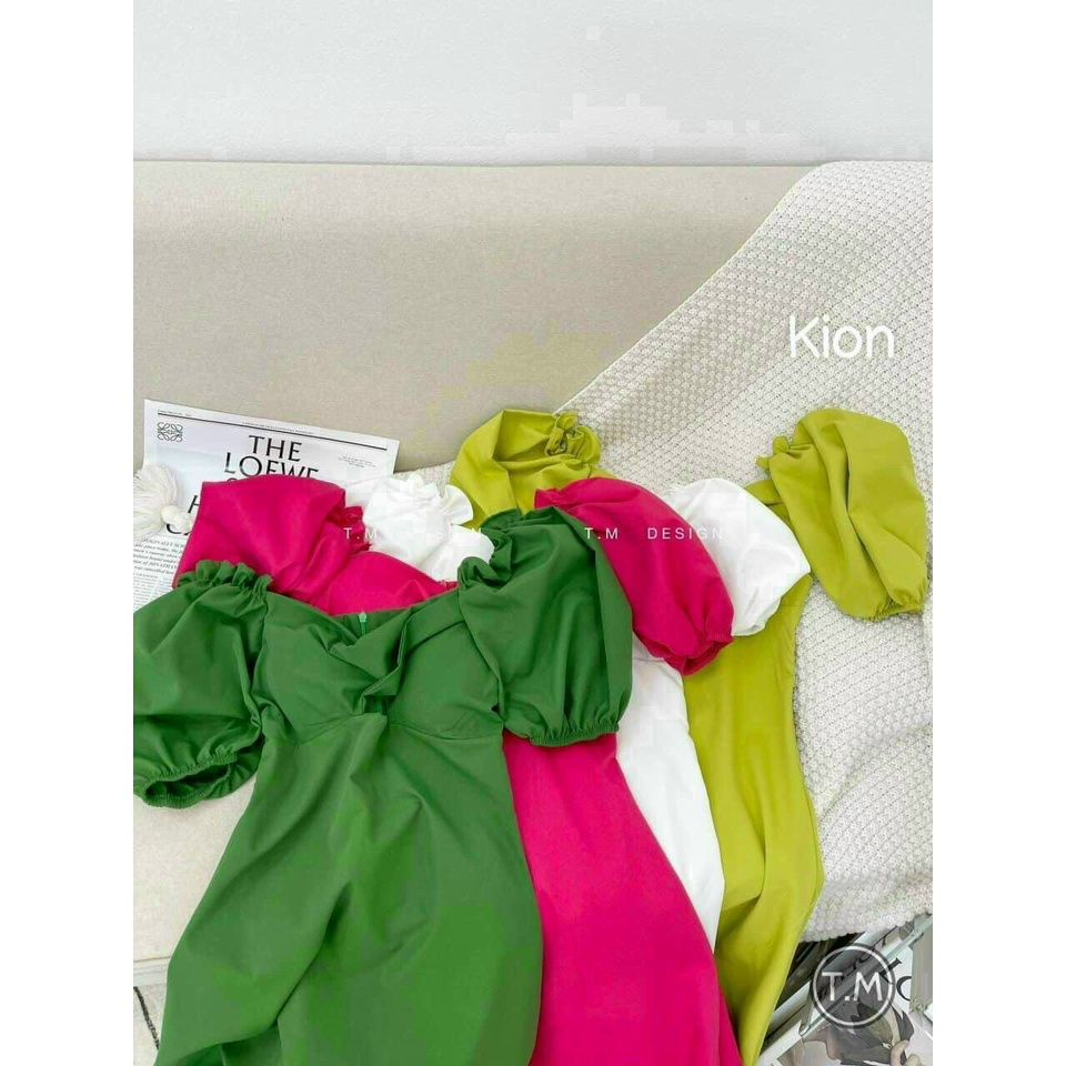 Đầm lụa xoắn ngực khoét eo 5 màu siêu đẹp giúp tôn dáng người mặc
