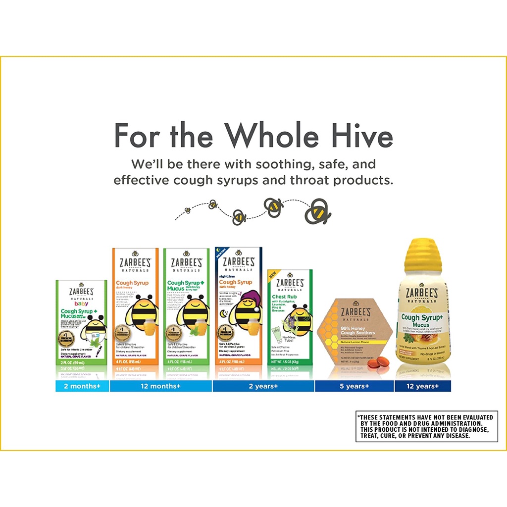 Xịt Mũi Phun Sương Lô Hội, Vitamin C ZARBEE'S Cho Bé Sơ Sinh Và Cả Nhà