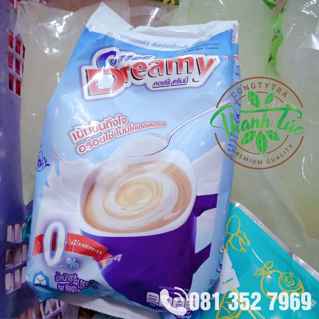Bột Kem Béo Pha Trà Sữa Coffee Dreamy gói 1kg | BigBuy360 - bigbuy360.vn