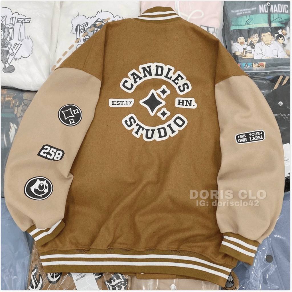 áo khoác nam nữ hoodie thun nỉ nút bấm form chuẩn cùng hoạ tiết chữ logo kết hợp hót trend | BigBuy360 - bigbuy360.vn