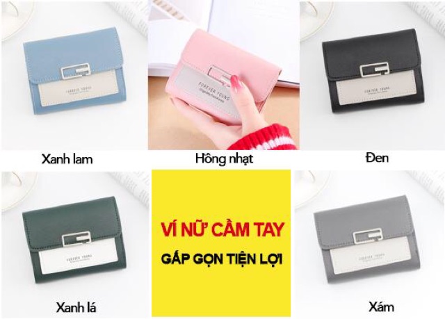Ví nữ mini - gấp gọn nhìn nhỏ chứ rộng lắm ah