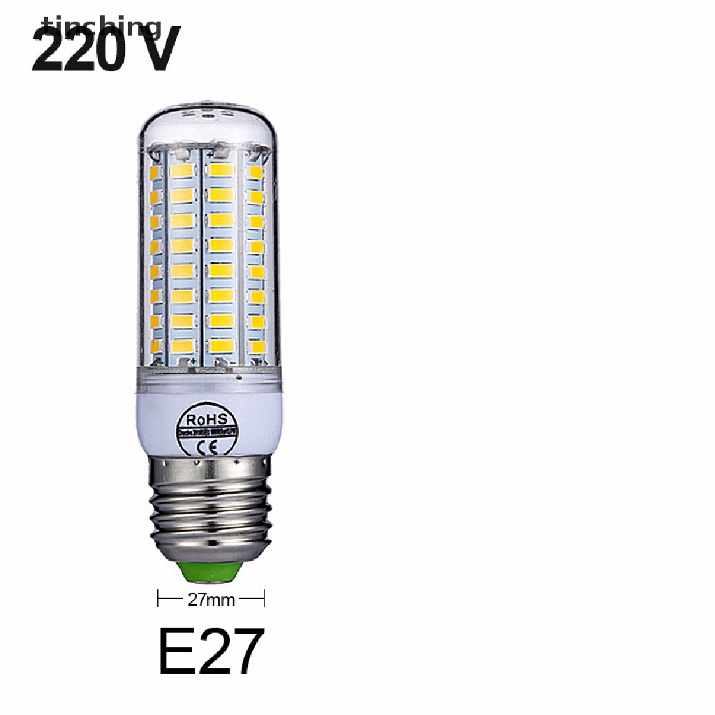 Bóng Đèn Led E27 220V 240V 48 60 80 126 200 Mới