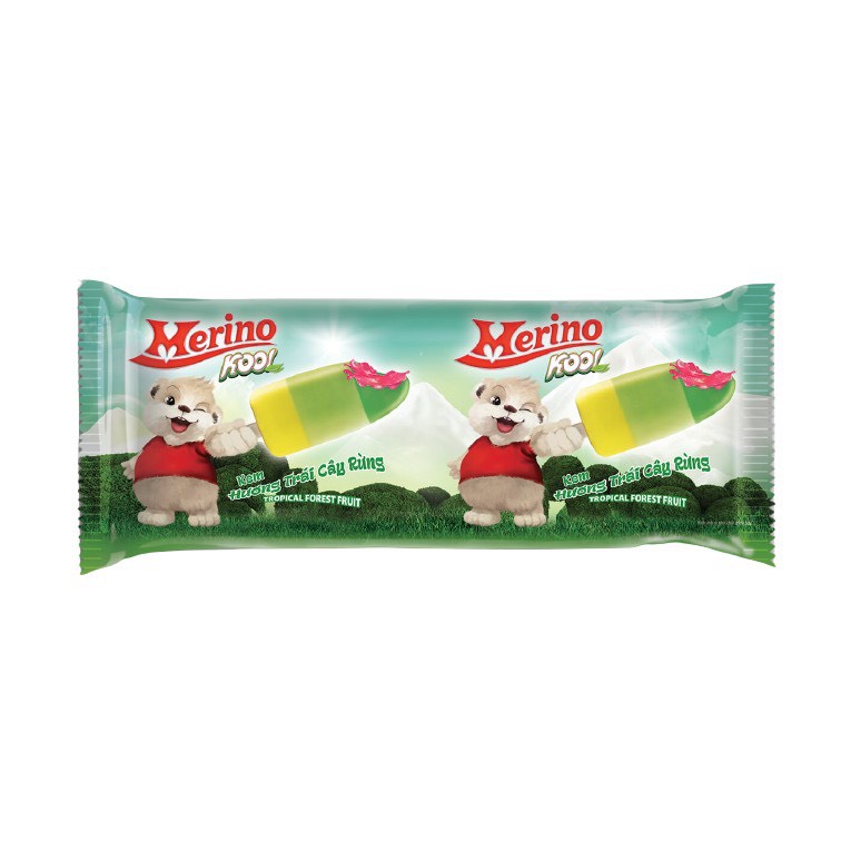 (Hỏa tốc) Kem Merino kool trái cây rừng