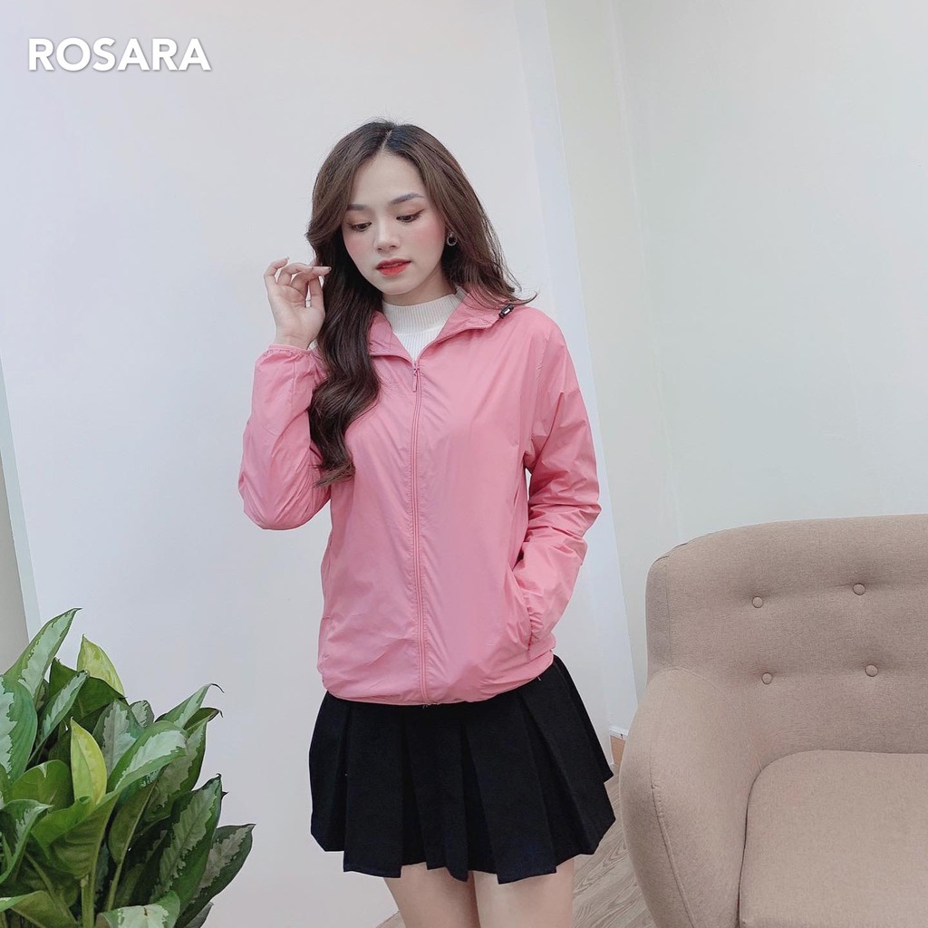 Áo khoác có mũ Rosara ACN09