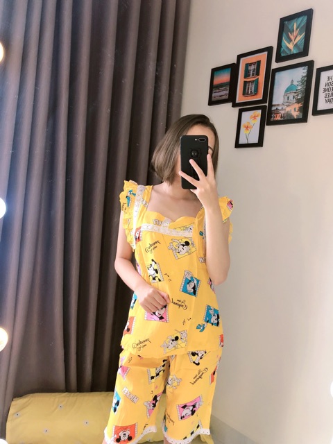 Đồ Bộ Pijama Tole - Lanh Lửng &lt;60Kg