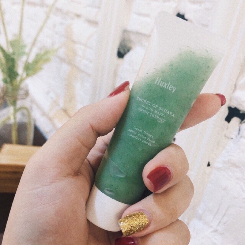 Mặt nạ tẩy da chết Huxley Scrub Mask Sweet Therapy minisize 30g/ fullsize 120g | BigBuy360 - bigbuy360.vn