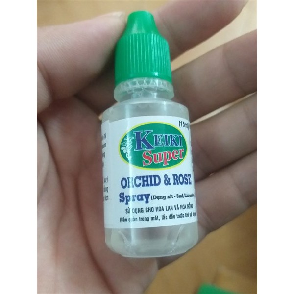 Dung dịch kích mầm, kích chồi hoa lan dạng phun xịt Keiki Super xanh lọ 15ml