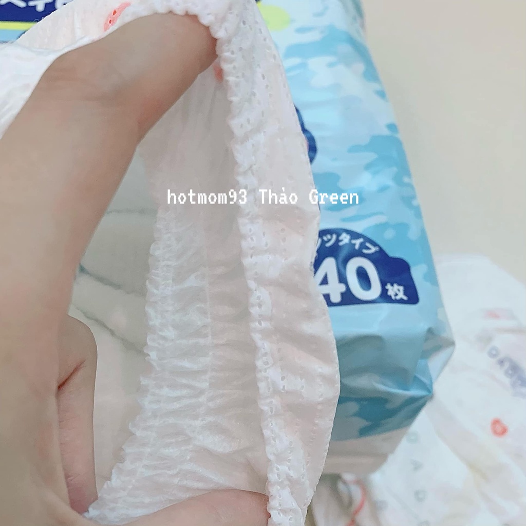 Bỉm quần Daddy Baby chim cánh cụt xuất Nhật Bản mỏng nhẹ như mây M44/L40/XL36/XXL32