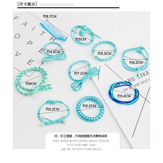 BỘ 12 DÂY CỘT TÓC HÀN QUỐC