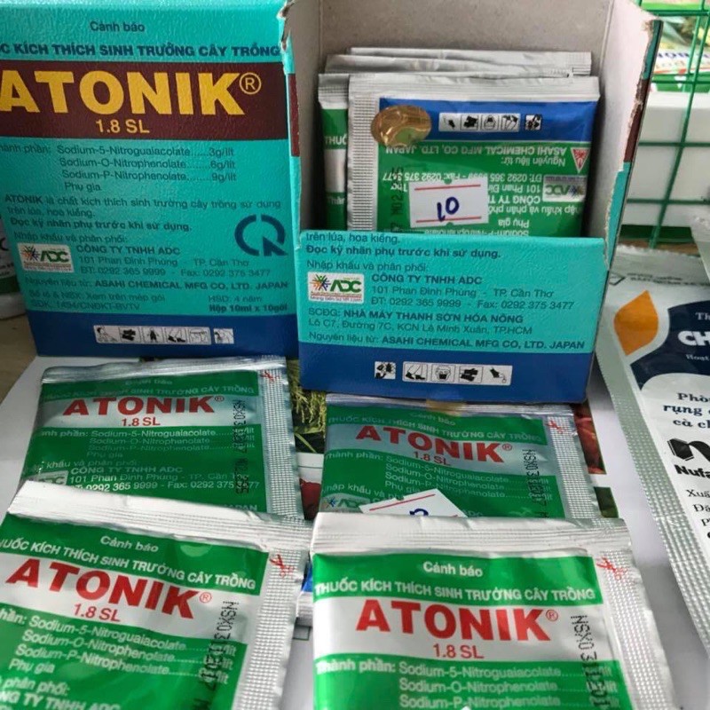 ATONIK 1.8SL - Thuốc kích thích nảy mầm, ra rễ gói 10ml