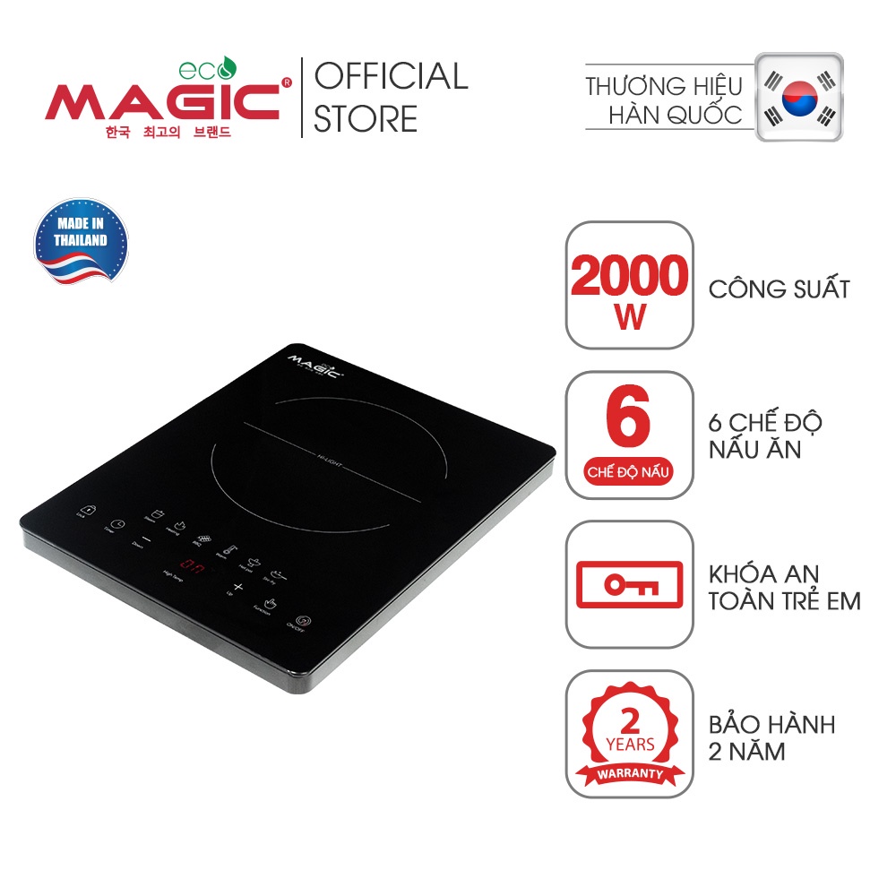 Bếp Hồng Ngoại MAGIC Eco AC-202, bảo hành chính hãng