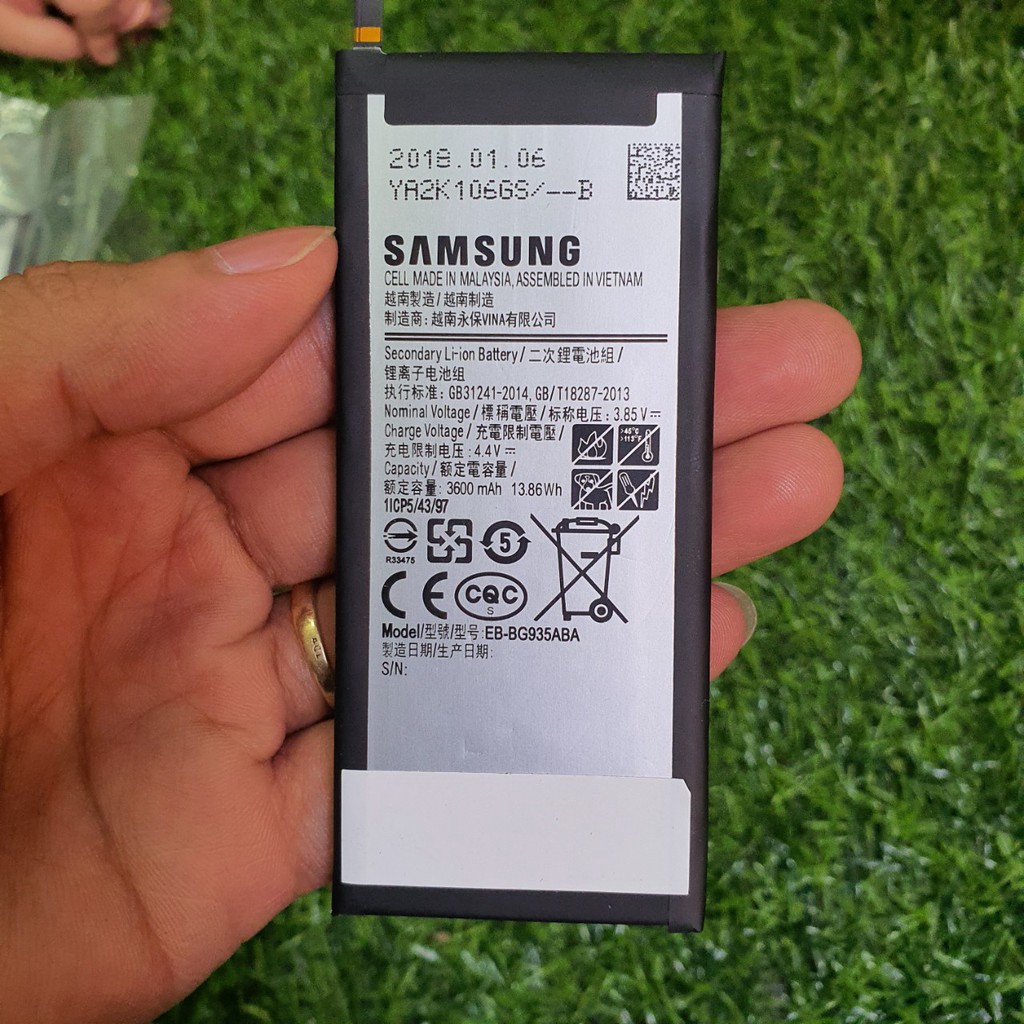 Pin Samsung Galaxy S7 Edge Chính Hãng, EB-BG935ABA Dung Lượng 3600mAh, Mới 100%