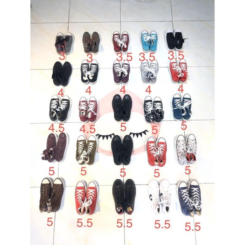 🚒 Giày Converse Chuck Taylor Cổ cao Authentic (2 hand) 🍂
