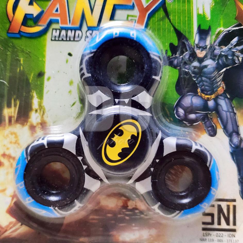 Con Quay Đồ Chơi Fidget Spinner Hình Siêu Anh Hùng / Người Nhện / Captain America / Người Dơi / Superman W8943