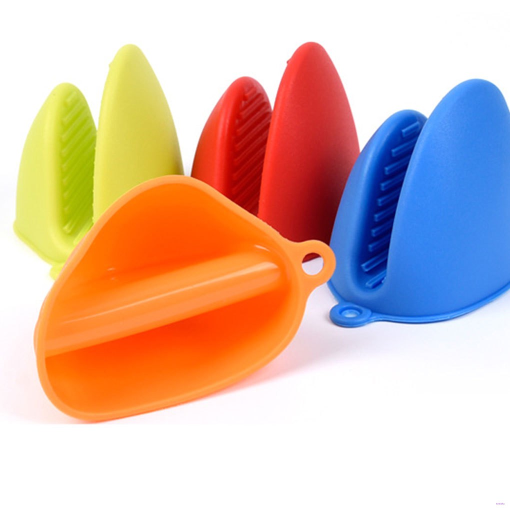 1 Đôi Găng Tay Silicone Cách Nhiệt Chống Trượt Dùng Cho Lò Vi Sóng