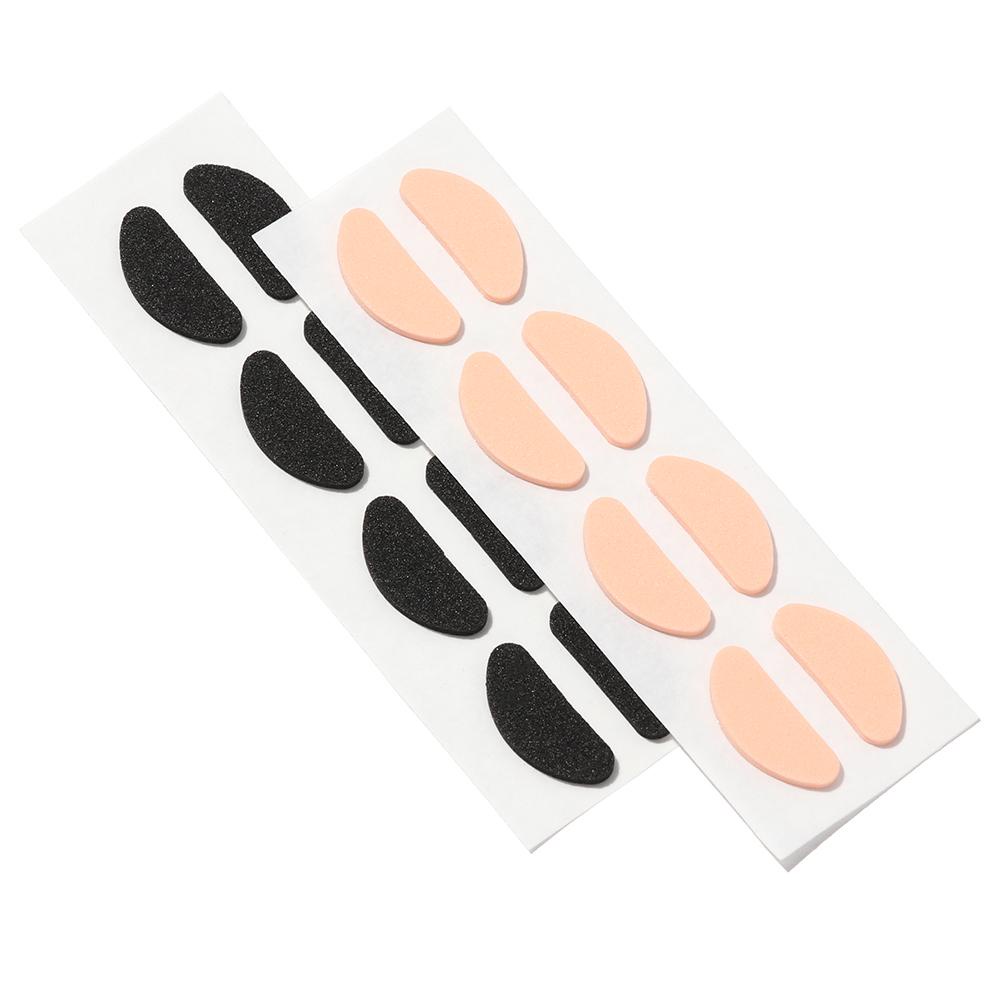 Set 4 Cặp Đệm Mũi Mắt Kính ROWANS 1.5mm Tự Dính Không Gây Hại Da / Màu Đen
