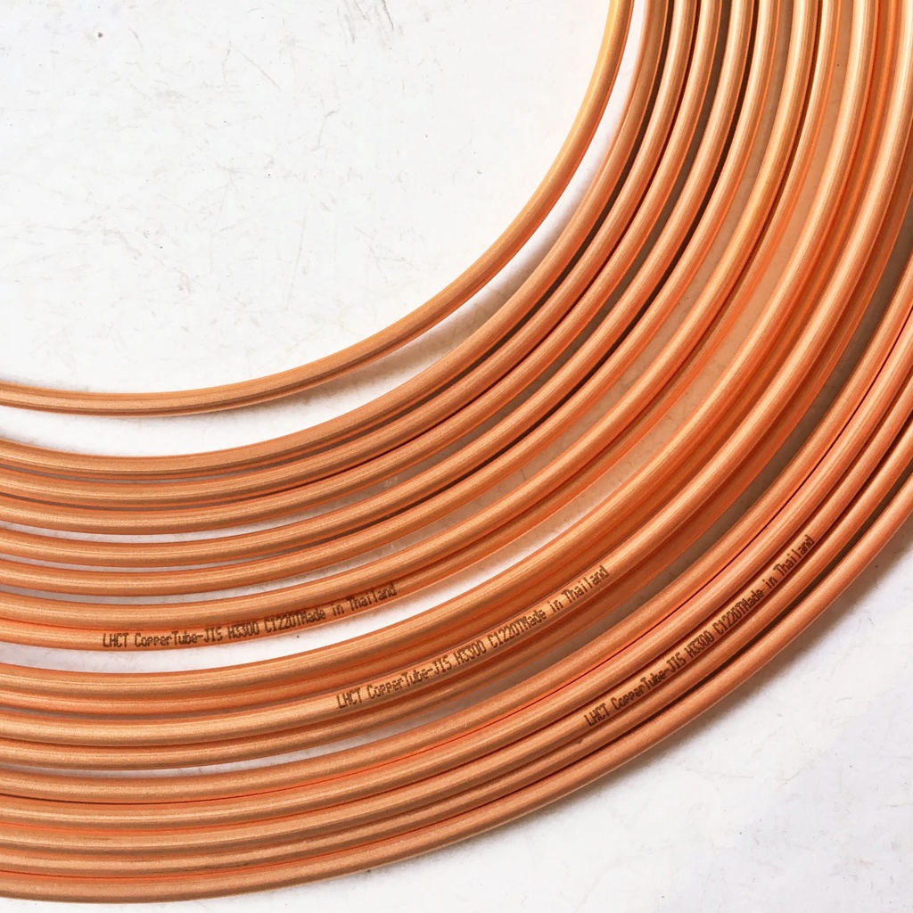 Ống đồng Thái Lan phi 5, 5 zem  ống mao tủ lạnh, ống đồng tủ lạnh
