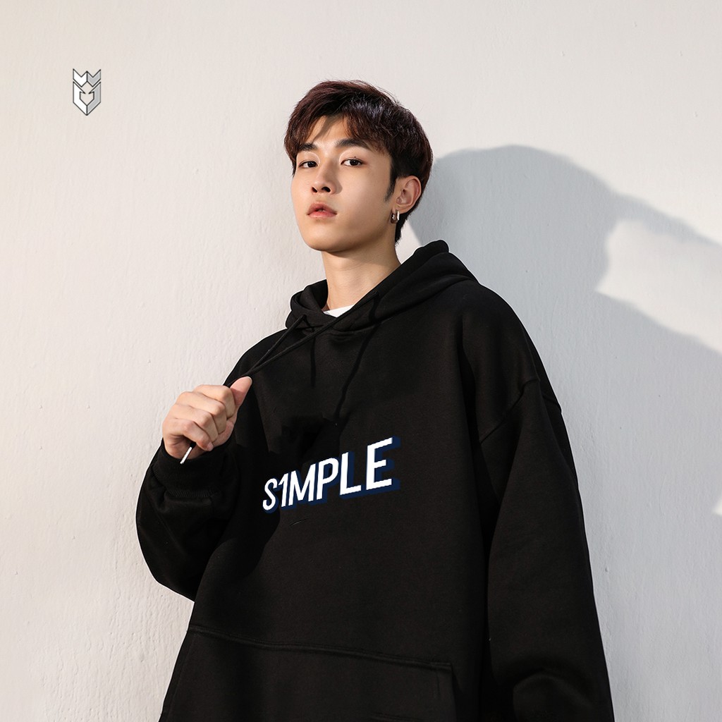 Áo hoodie nỉ form rộng Unisex Simple cá tính - GW Shop | BigBuy360 - bigbuy360.vn