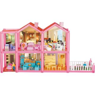 Hộp đồ chơi nhà búp bê 2 tầng Lovely House