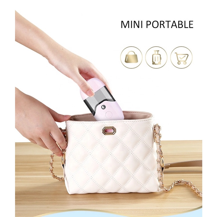 Máy Phun Sương Nano Mini 50ML Dưỡng Ẩm Cho Da Kèm Cáp Sạc USB Tiện Lợi