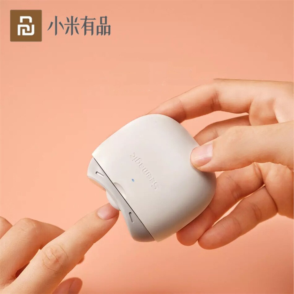 Máy cắt móng tay Xiaomi có đèn LED tự động có thể sạc lại dành cho người lớn và trẻ em