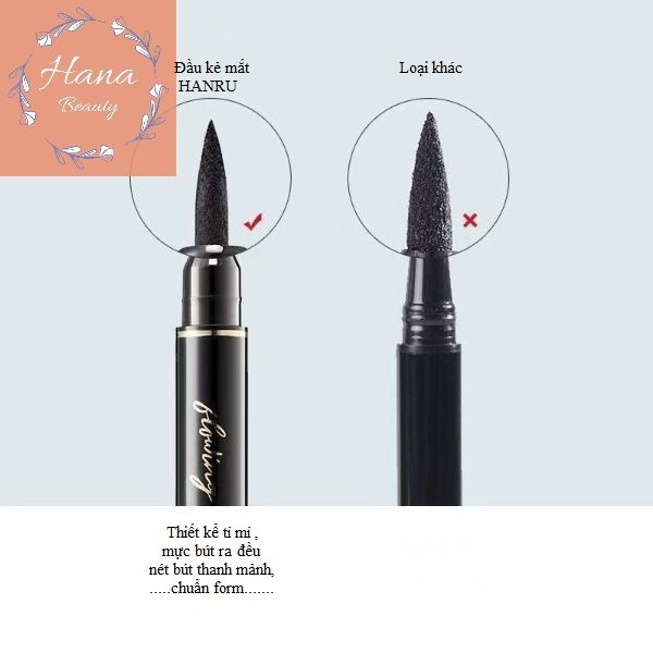 Kẻ mắt HANRU nội địa Trung nét vẽ thanh mảnh KHÔNG LEM KHÔNG TRÔI | BigBuy360 - bigbuy360.vn