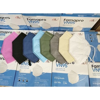(N959(VN95)) HỘP 10 CÁI KHẨU TRANG Y TẾ VN95 CỦA FAMAPRO/KHẨU TRANG N95 FAMAPRO