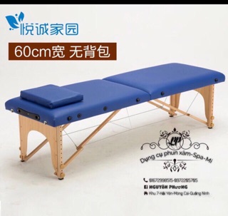 Giường vali chân gỗ siêu chắc chắn