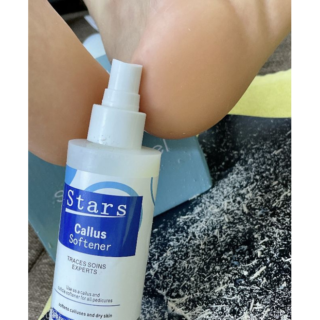 Nước xịt mềm chà gót Stars, xịt chà gót, chai xịt chà gót