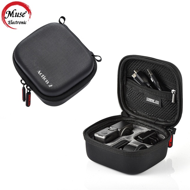 Túi Đựng Bảo Vệ Chống Rơi Mini Có Móc Khóa Cho Camera Hành Động Dji Action 2