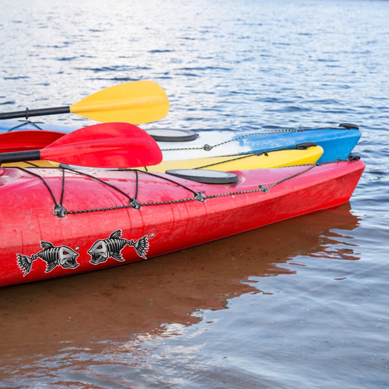 Miếng Dán Phản Quang Hình Cá Cho Thuyền Kayak