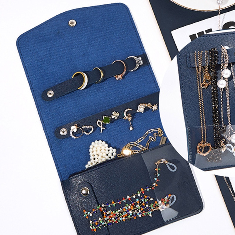 Túi Cuộn Đựng Trang Sức Sức Chứa Lớn Tiện Dụng Khi Đi Du Lịch