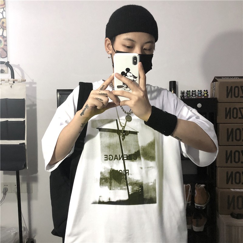 Áo thun nam tay lỡ YINXX, áo phông form rộng ATL188 | BigBuy360 - bigbuy360.vn