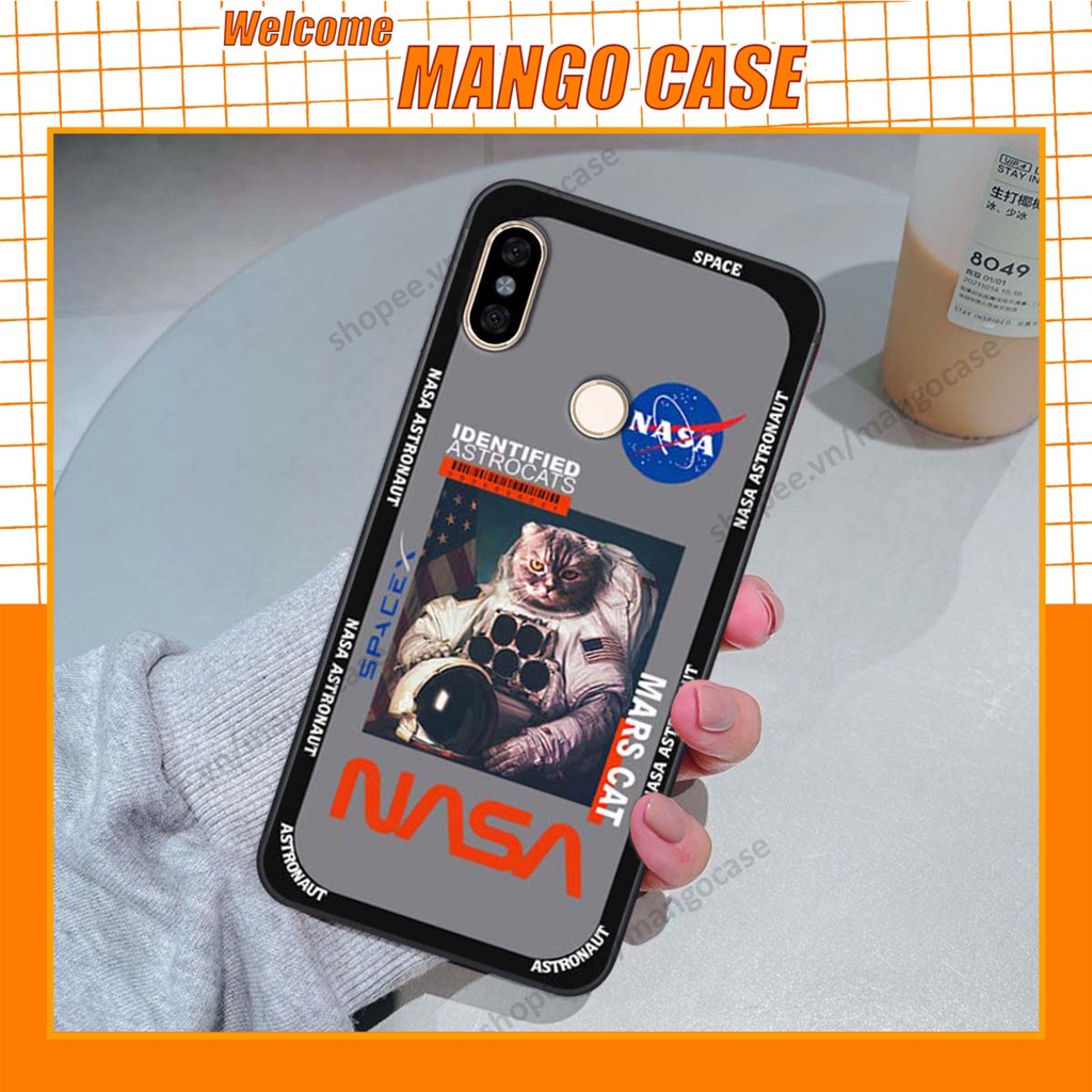 Ốp lưng Xiaomi Redmi Note 5 / Note 6 hình nasa, vũ trụ, robot siêu độc đáo đáng yêu