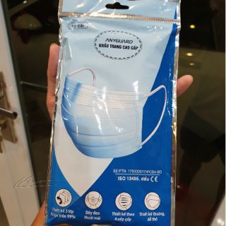 Khẩu trang y tế người lớn Anyguard