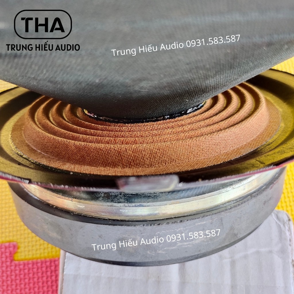 Loa Bass 4 Tấc KTA Từ 170 Coil 65 Hàng Nhập TQ, Sườn Gang, Loa Bass 40 8Ω, Nhện Nâu (Giá 1 Cặp) - Trung Hiếu Audio