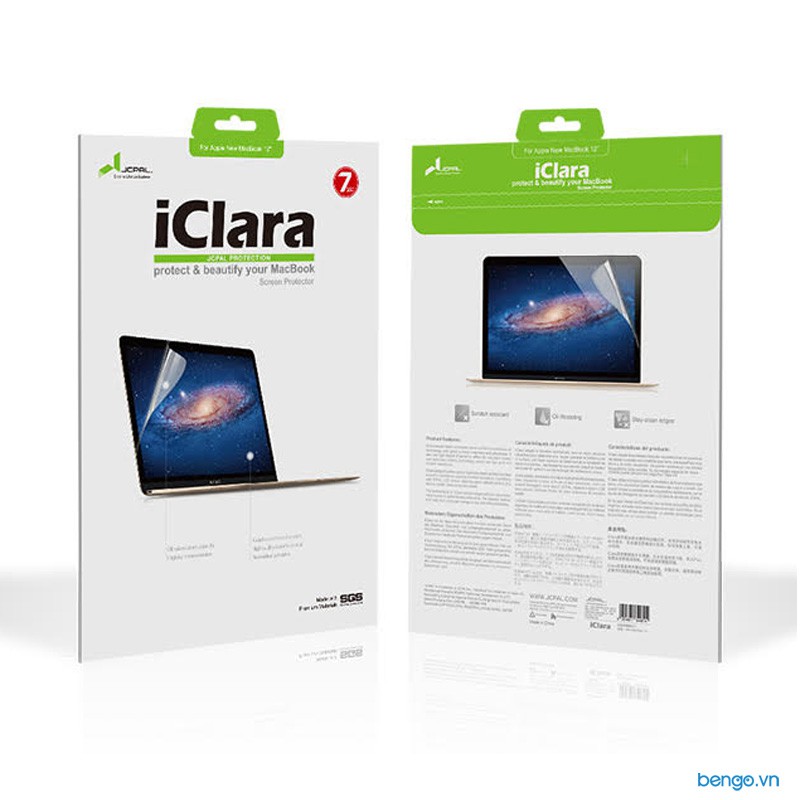 Dán màn hình New Macbook 12&quot; JCPAL iClara
