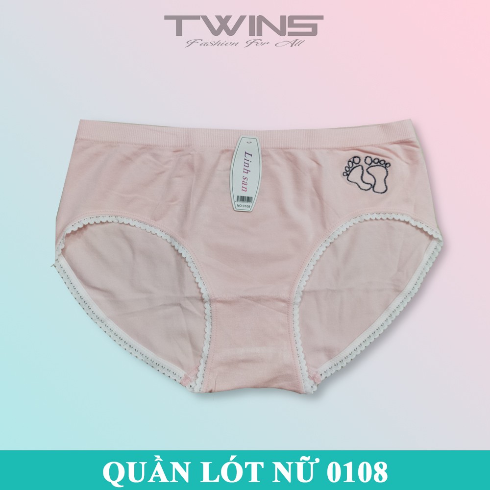 Quần lót nữ dệt kim cao cấp SD0108 màu trơn lưng vừa ôm mông co giãn mềm mịn thoáng mát size từ 55kg-65kg
