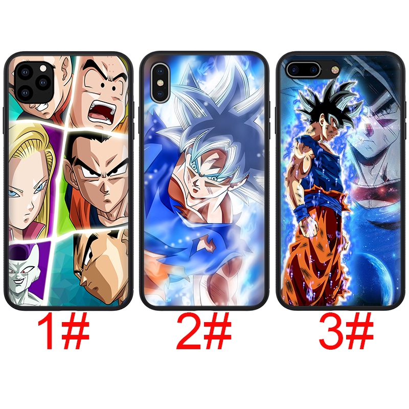 Ốp lưng mềm hình Goku Dragon Ball Super Z Ball cho iPhone 11 Pro XS Max XR X 8 7 6S 6 Plus 5S 5 SE 2020