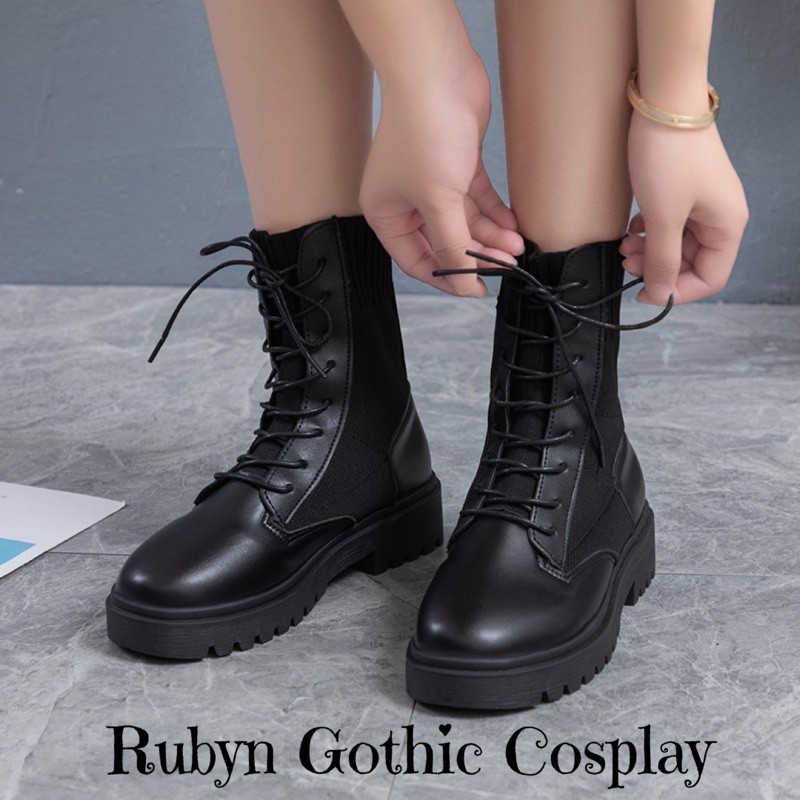 [Sẵn] 🔥 Giày Boot Cổ Chun Ôm Chân Dáng Siêu Ngầu ( Size 35 - 40 ) | BigBuy360 - bigbuy360.vn