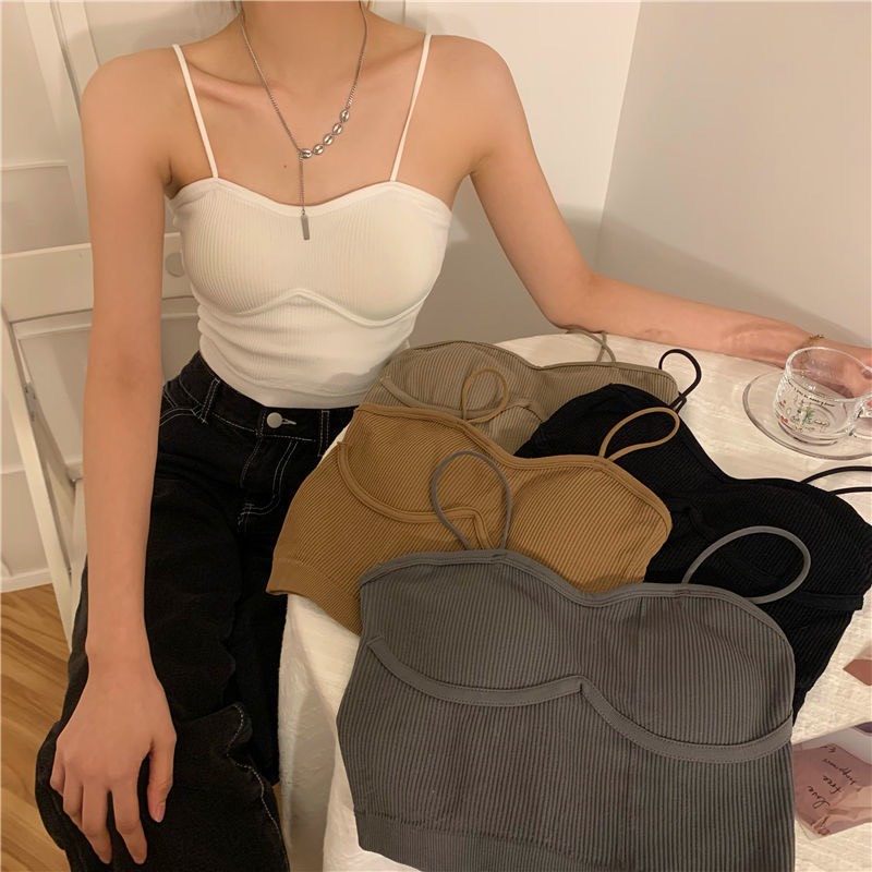 Áo bra croptop cúp ngang nâng ngực 2820