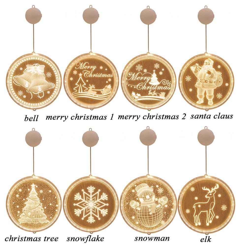 Đèn LED Trang Trí Giáng Sinh Hình Ông Già Noel