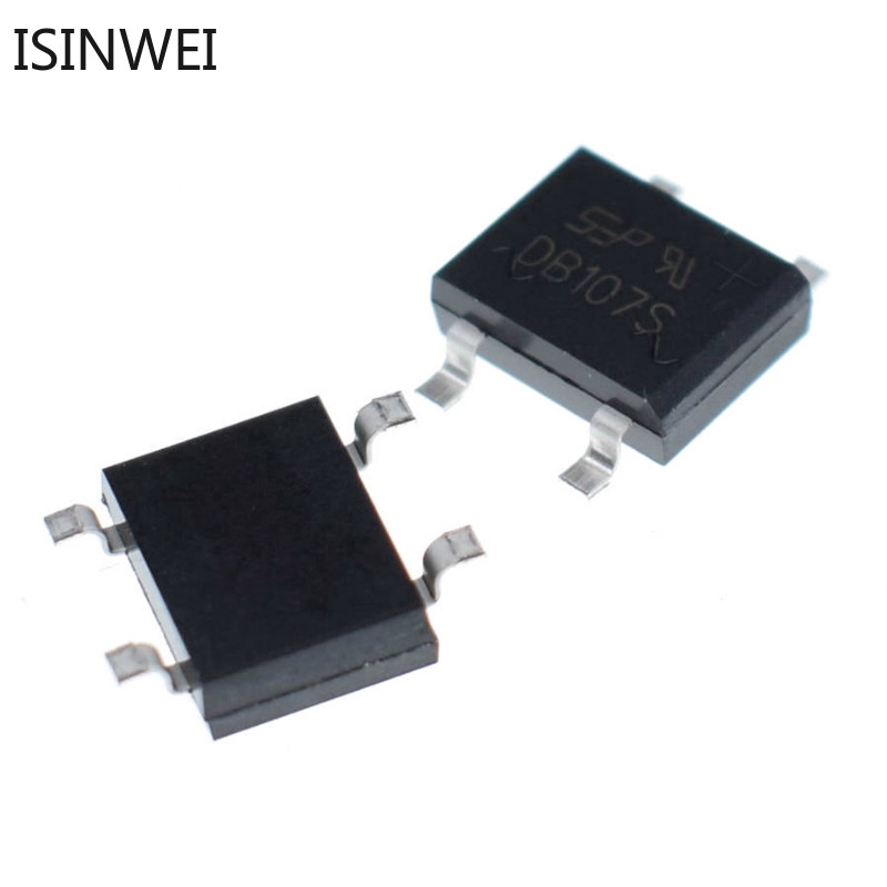 Bộ 20 chỉnh lưu cầu một pha SMD DB107 DB107S 1A 1000V