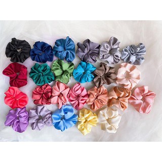 Scrunchie màu xanh mint