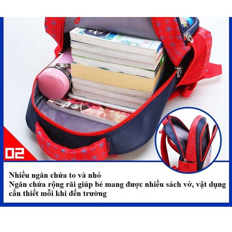 [HCM] Ba lô chống gù lưng cho bé, nhiều hình, chất đẹp (18 mẫu)