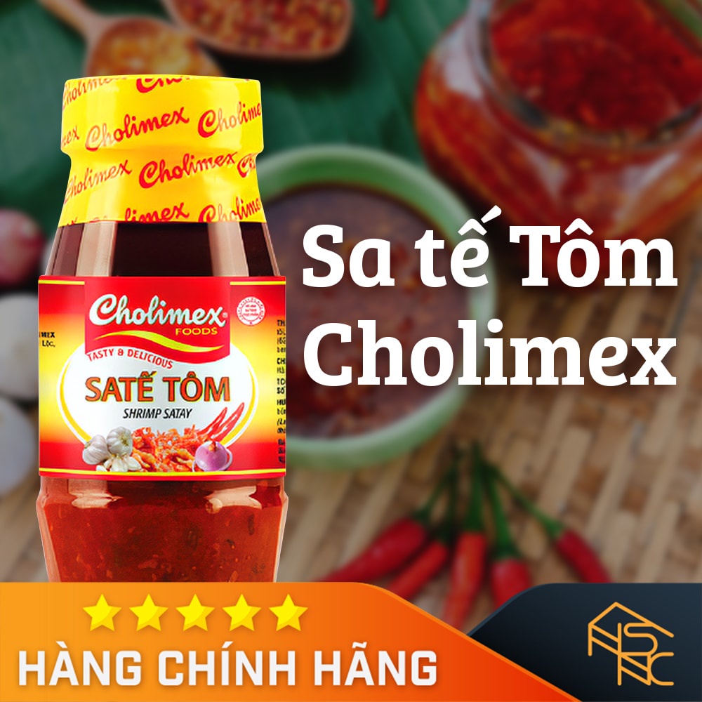 Satế tôm hũ nhựa 100 gr [Cholimex]