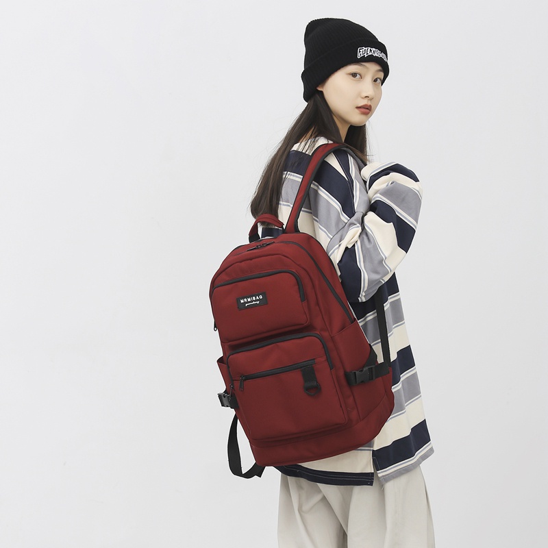 Balo Prettyzys sức chứa lớn 15.6 inch thời trang Hàn Quốc 2022 cho nam và nữ