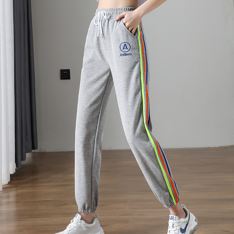 C&M SHOP Loose Sport Pants Women 2021 New Style Straight Jogger Pants