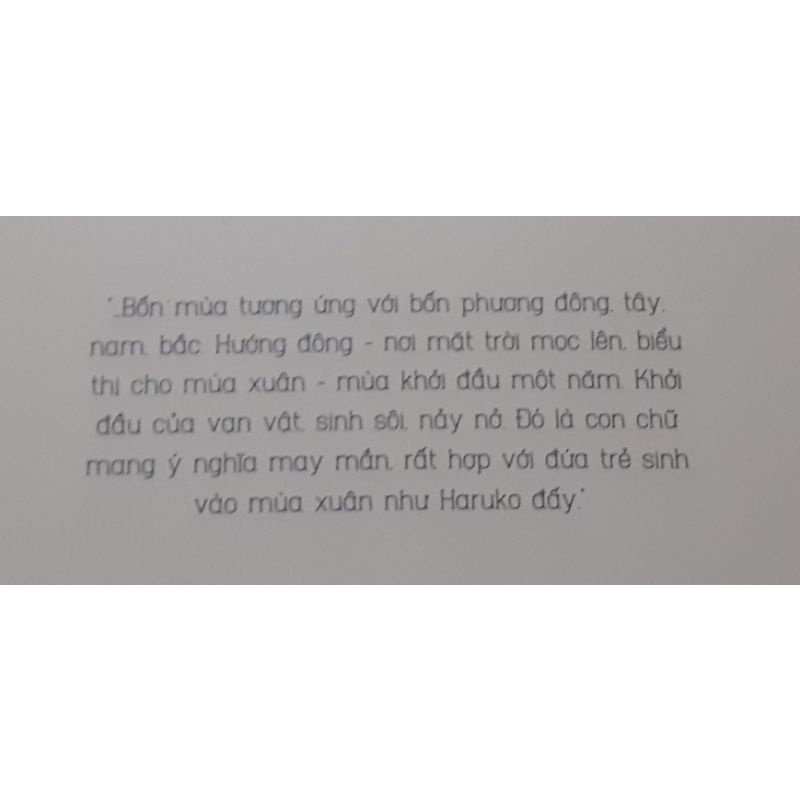 Mùa xuân và Haru